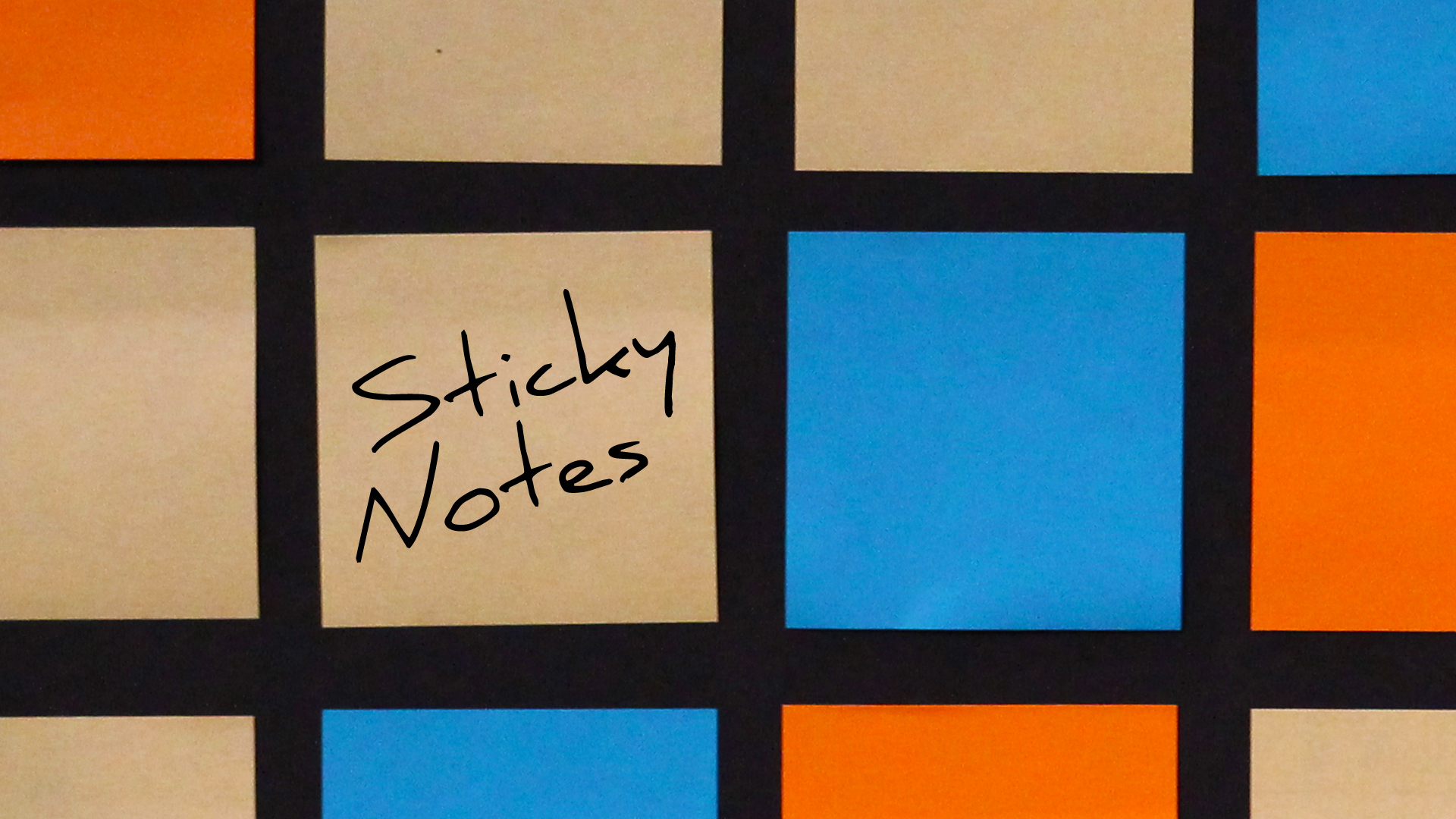 Sticky Notes – Part 1 – Be Kind and Worthy of Trust